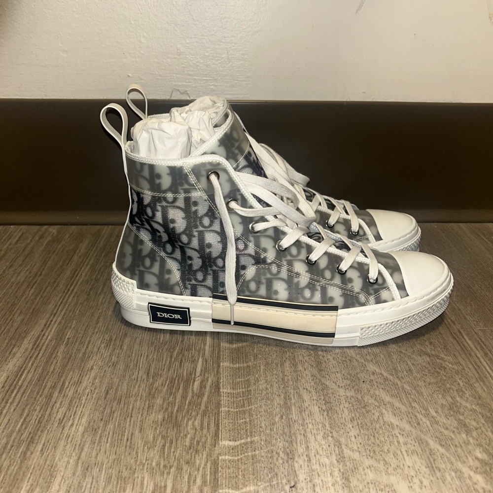Dior B23 Hightop Men’s - Size 44 US 11 Men’s - 100% authentic - Worn twice - Picture 2 of 6